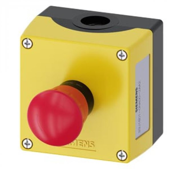 Sıemens,3Su1801-0Na00-2Aa2 Acil Durma Bton Set 1Nc ,Plstk