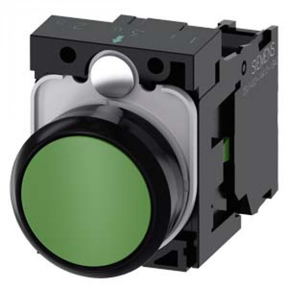 Sıemens,3Su1100-0Ab40-1Ba0 Buton Komple Yay Dönüş 1 No