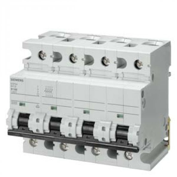 Sıemens,100A, 3 Faz+Nötr, >N< Otomat, 10Ka, C Tipi 5Sp4491-7