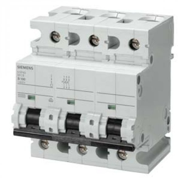 Sıemens,80A, 3 Fazlı, >N< Otomat 10Ka, C Tipi 5Sp4380-7