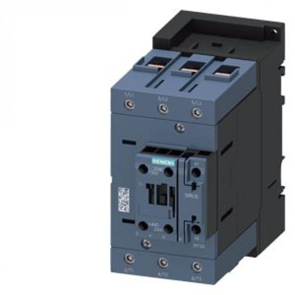 Sıemens Sırıus Kontaktör, Ac 230V Bobinli, 37 Kw, 1No+1Nc