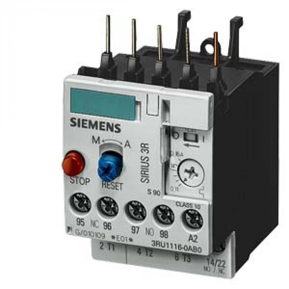 Siemens,TERMİK RÖLE 0,14-0,20A VİDA BAĞLANTILI