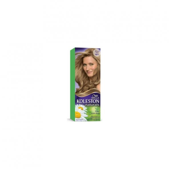 Wella Koleston Naturals Saç Boyası 8/1 Açık Küllü Kumral