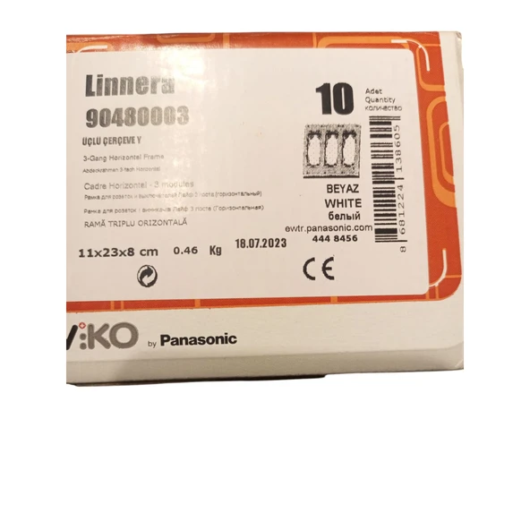 Viko Linnera Beyaz Üçlü Çerçeve - 90480003 - 3