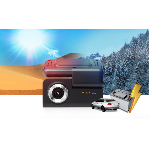 FineVu GX30 FullHD 2 Kameralı Wi-Fi+GPS+ADAS Plus Entegre ARAÇ KAMERASI - 2