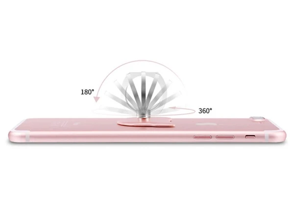 KENPAZAR Telefon Tablet Tüm Modeler Selfie Yüzüğü 360 Derece Oynar Metal - 3