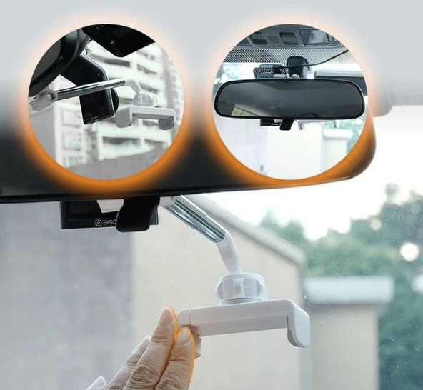 KENPAZAR Araba Dikiz Aynasına Takılan Akrobat Telefon Tutucu - 5