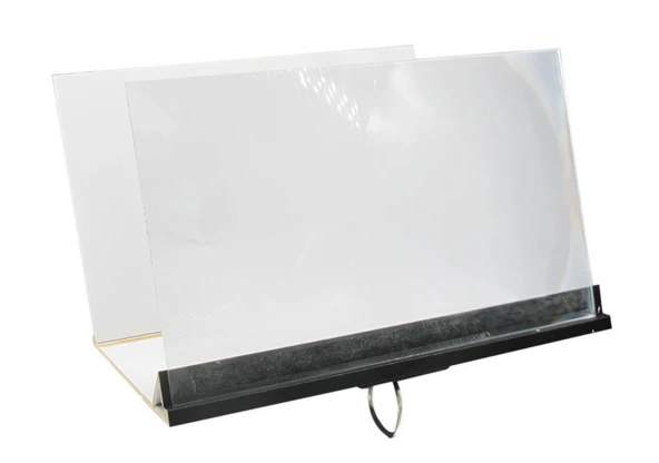 KENPAZAR Ahşap Telefon Büyüteci Cep Telefonu Ekran Büyütücü - 2