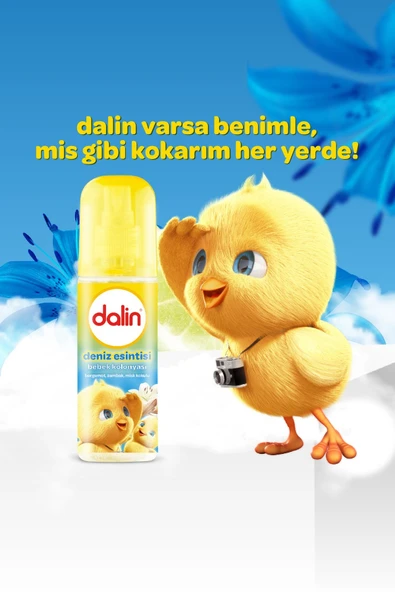 Dalin Baby Kolonya Deniz Esinti,Bergamot-Zambak-Misk 150ml - 2