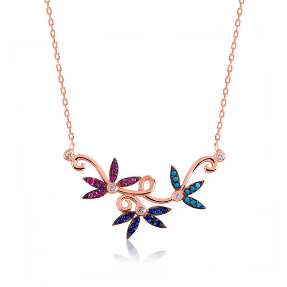 KENPAZAR 925 Ayar Gümüş Sevgi Dalı Kadın Gümüş Kolye - Resim 1