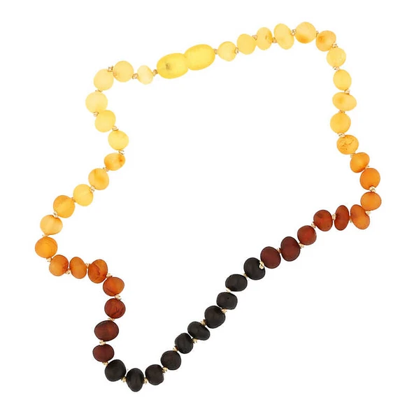 KENPAZAR Bebek Damla Kehribar Diş Kolye - 3