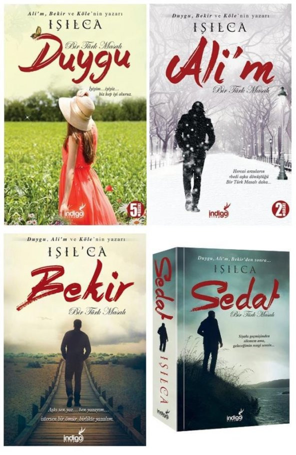 Bir Türk Masalı Işılca Seti 4 Kitap Duygu Alim Bekir Sedat İndigo - 1