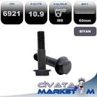 M10x60 6921 FLANŞLI CIVATA