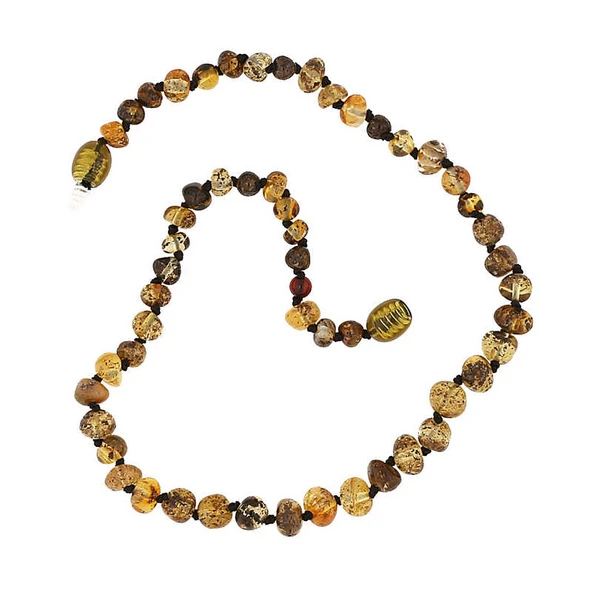 KENPAZAR Bebek Damla Kehribar Diş Kolye - 3