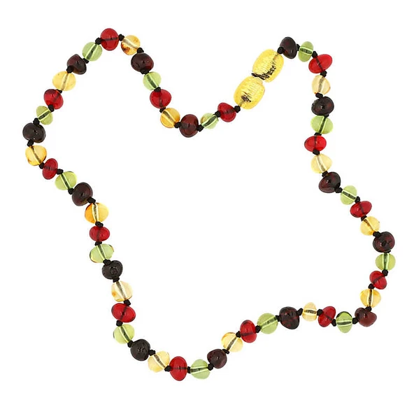 KENPAZAR Bebek Damla Kehribar Diş Kolye - 3