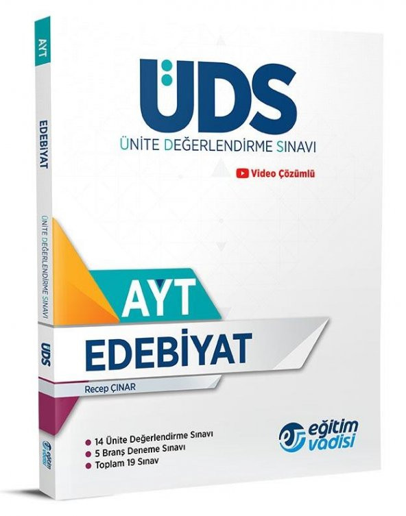 Eğitim Vadisi Ayt Edebiyat Uds Ünite Değerlendire Sınavı 2023