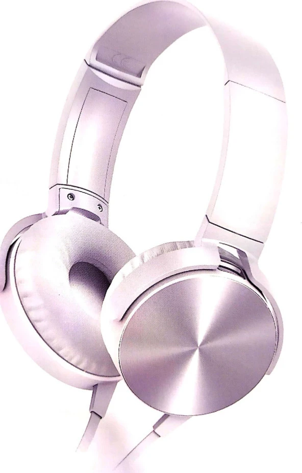 Maiz MDR-XB450AP Extra Bass Mikrofonlu Kulaklık Beyaz