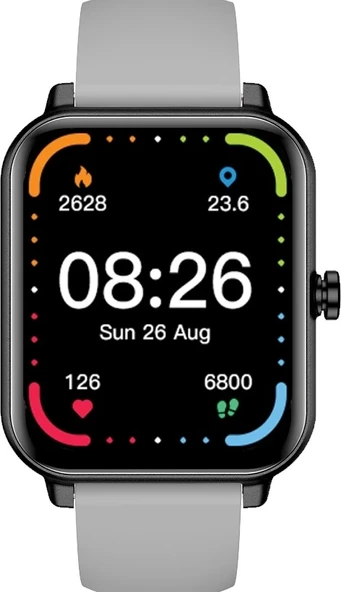 SWORD Career Akıllı Saat Bildirim,Kalp Atış,Uyku Takibi,Spor,Sağlık, iOS&Android Uyumlu 44mm IP67 Uzun Pil Ömrü Türkçe M - 6