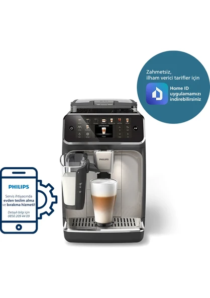 Philips 5000 Serisi Lattego Tam Otomatik Espresso Makinesi EP5547/90 - 4