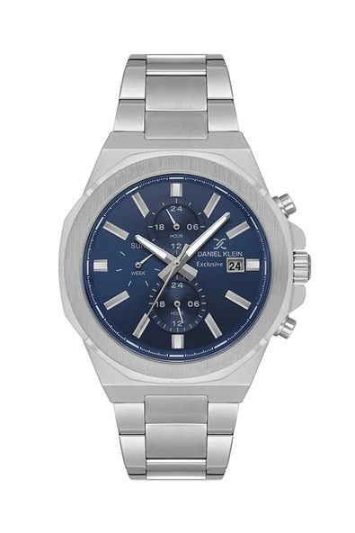 %100 ORJİNAL, FATURALI, 2 YIL GARANTİLİ, Metal Erkek MAVİ KOL SAATİ ürün görseli 1