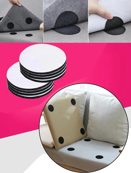 KENPAZAR Halı Kilim  Kaydırmaz Cırt 10 Set Yıkanabilir - 4