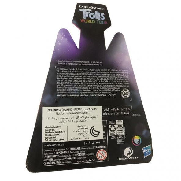 Hasbro Trolls World Tour Figür - Chenille E6568 PN00045577 - 2