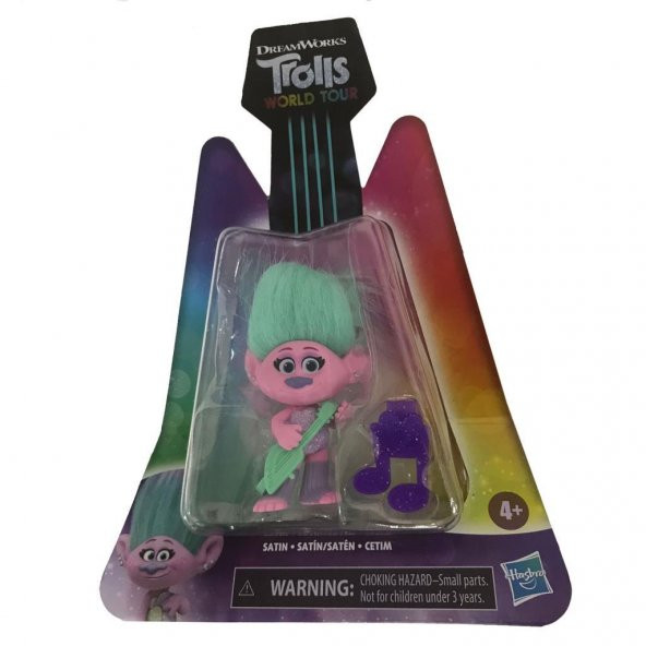 Hasbro Trolls World Tour Figür - Satin E6568 PN00045578