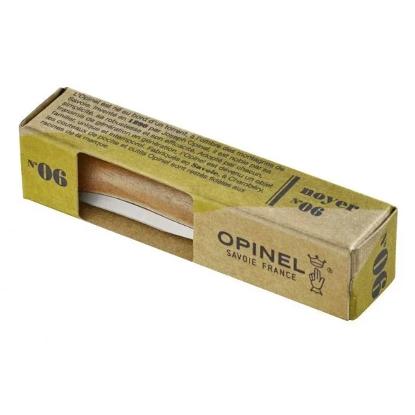 Opinel Inox No 6 Ceviz Saplı Paslanmaz Çelik Çakı - 3