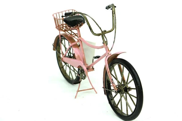 KENPAZAR Dekoratif Metal Bisiklet Vintage Biblo Hediyelik - 2