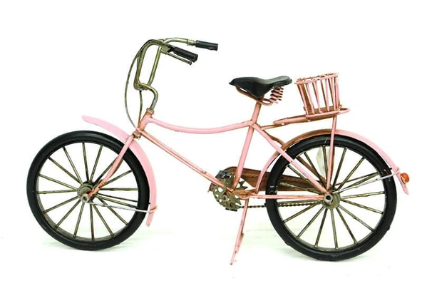 KENPAZAR Dekoratif Metal Bisiklet Vintage Biblo Hediyelik - 3