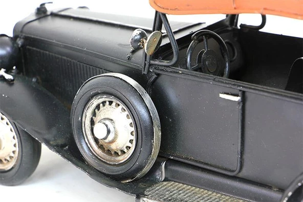 KENPAZAR Dekoratif Metal Araba Vintage Biblo Ev Ofis Hediyelik - 3