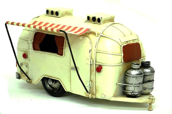 KENPAZAR Dekoratif Metal Karavan Tenteli Vintage Biblo Hediyelik
