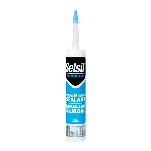Selsil 05 Mutfak Duşakabin Silikonu Beyaz 280 ml - Resim 2