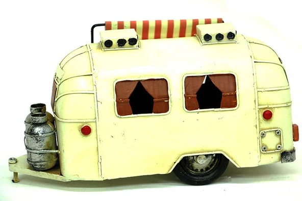 KENPAZAR Dekoratif Metal Karavan Tenteli Vintage Biblo Hediyelik - 2