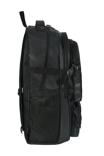 KENPAZAR Dağcı 55Litre Outdoor Spor Kamp Çanta Suluk Gözlü Sıyah - 2