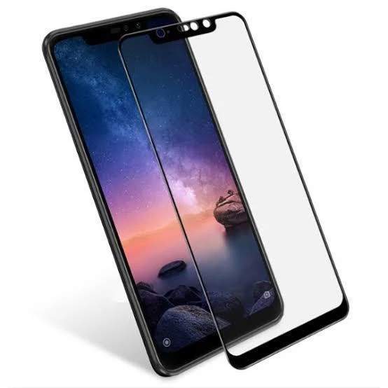 KENPAZAR NANO Teknoloji XİOAMİ Mİ 8 Lite Siyah Kırılmaz Cam Ekran Koruyucu