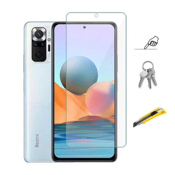 Xiaomi Redmi Note 10 Pro Zore Nano Micro Temperli Ekran Koruyucu - 6
