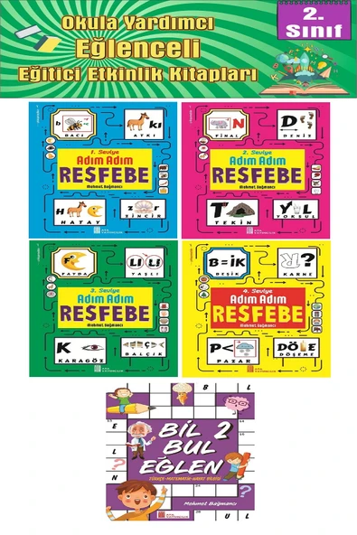 2.Sınıf Eğlenceli Bil Bul ve Resfebe Seti