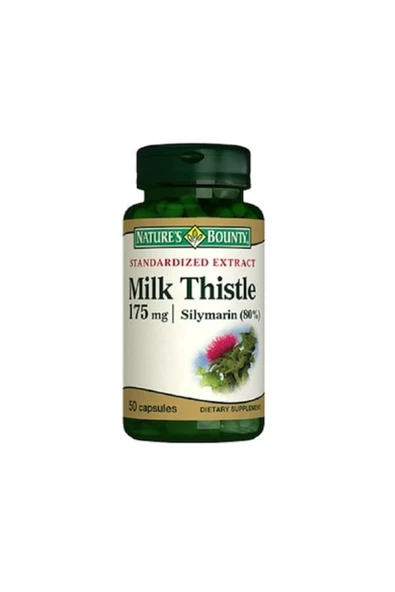 Nature's Bounty Milk Thistle 50 Kapsül ürün görseli