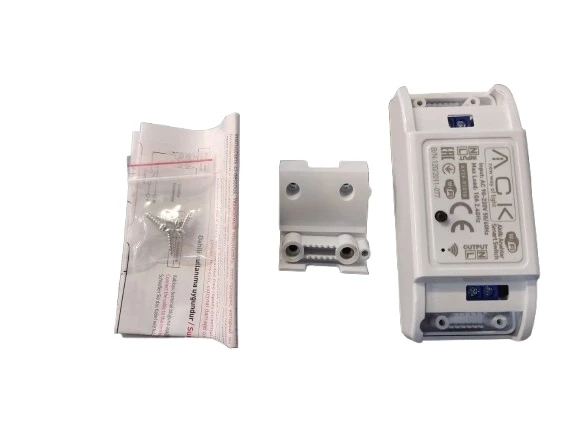 ACK WiFi Röle Akıllı Anahtar Switch Wi-Fi ile Uzaktan Smart Kontrol 90-230v 10A IP20 - 3