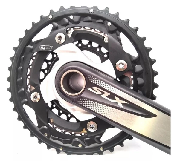 Shımano SLX FC-M670 - 175MM 42X32X24T Shımano SLX 3'lü Aynakol Hollowtech Orta Göbek Dahil - 5