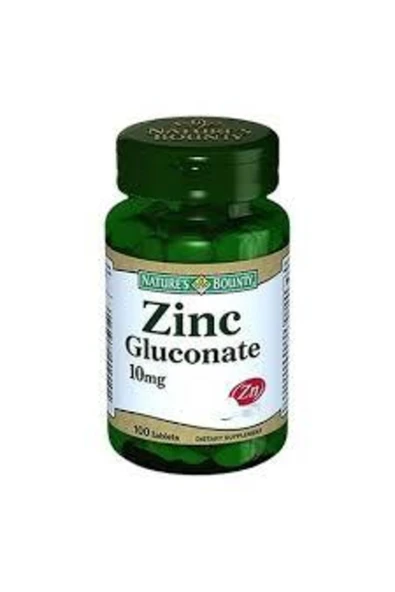 Nature's Bounty - Zinc Gluconate 10 Mg 100 Tablet
