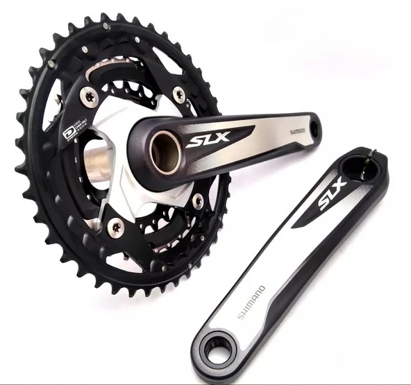Shımano SLX FC-M670 - 175MM 42X32X24T Shımano SLX 3'lü Aynakol Hollowtech Orta Göbek Dahil - 7
