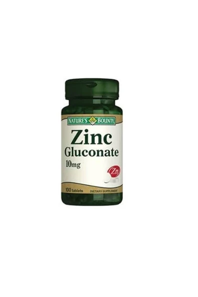 Nature's Bounty - Zinc Gluconate 10 Mg 100 Tablet - 2