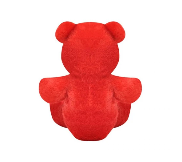 KENPAZAR Ayı 15 cm Kırmızı Pelüş Ayı Çocuk Oyuncak - 3