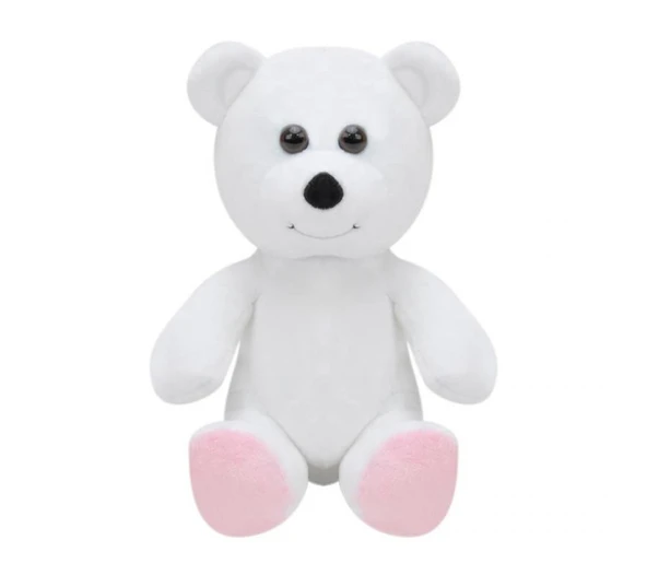 KENPAZAR Ayı 20 cm Beyaz Pelüş Ayı Çocuk Oyuncak