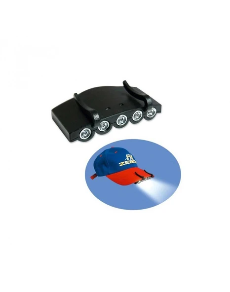 KENPAZAR Şapkaya Takılan Lamba Fener - 4