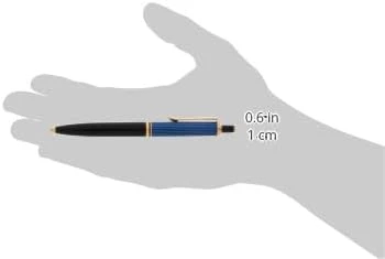 Pelikan Souveran Serisi K400 Mavi Siyah Tükenmez Kalem - 3