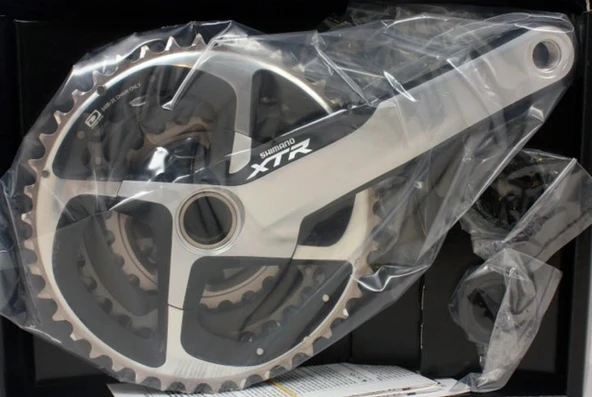 Shımano XTR FC-M980 175MM 42X32X24T Shımano XTR 3'Lü Aynakol Hollowtech Orta Göbek Dahil - Resim 3