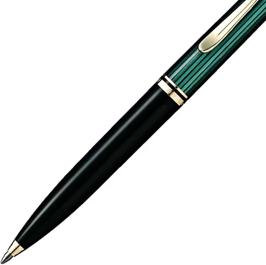 Pelikan Souveran Serisi K400 Yeşil Siyah Tükenmez Kalem